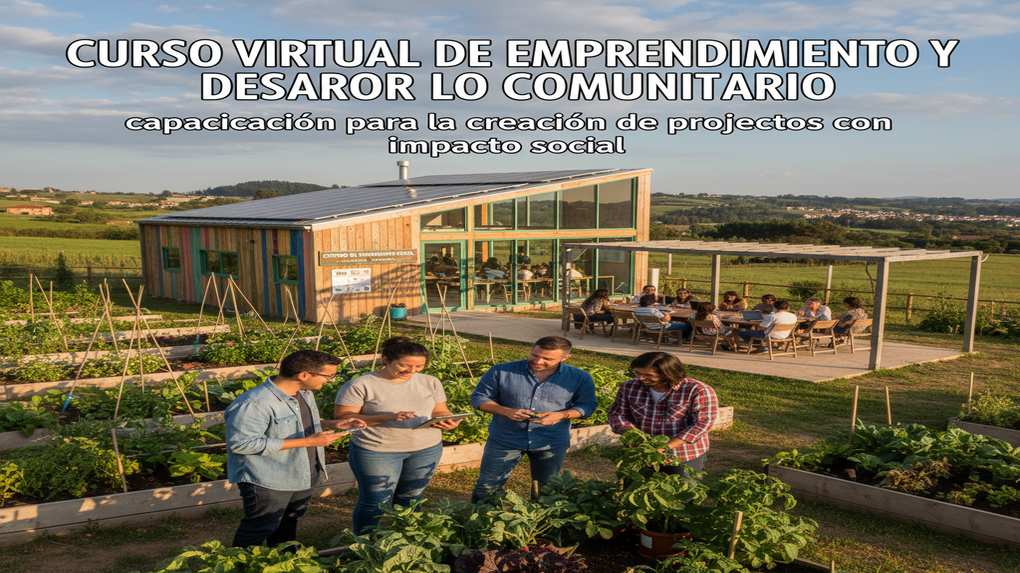 Curso Virtual de Emprendimiento y Desarrollo Comunitario: capacitación para la creación de proyectos con impacto social