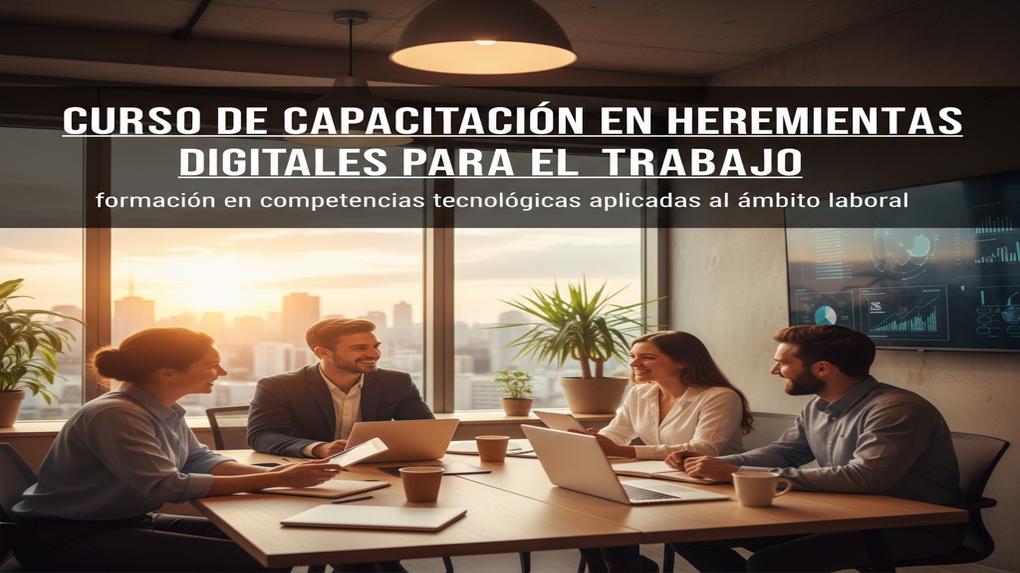 Curso de Capacitación en Herramientas Digitales para el Trabajo: formación en competencias tecnológicas aplicadas al ámbito laboral