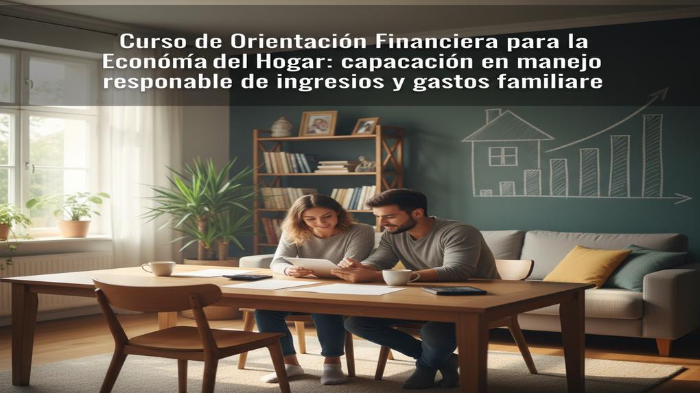 Curso de Orientación Financiera para la Economía del Hogar: capacitación en manejo responsable de ingresos y gastos familiares